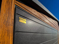 Garaż blaszany dwustanowiskowy 6m x 6m bramy uchylne - obrazek 2